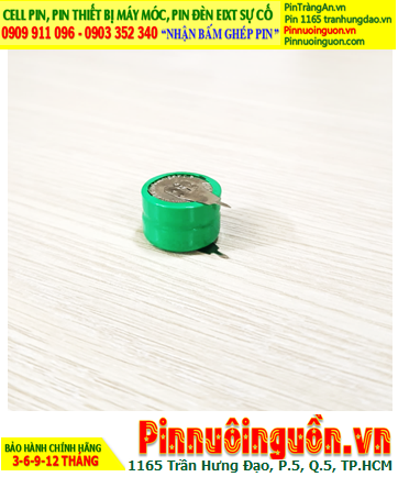 Pin sạc 2.4v-60mAh (60H2A, 2/V60H); Pin nuôi nguồn NiMh 60H2A (2/V60H) 2.4v 60mAh chính hãng