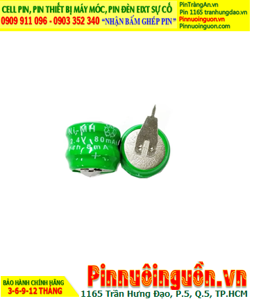 Pin sạc 2.4v-40mAh(2/V40, 40H2A); Pin sạc NiMh 2.4v-40mAh(2/V40, 40H2A); Pin 2.4v-40mAh(2/V40, 40H2A)