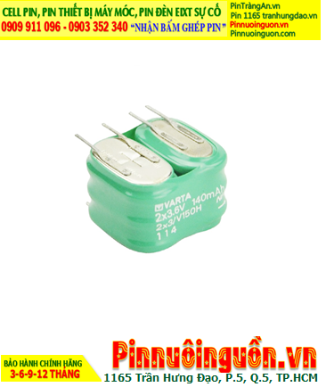 Pin sạc 7.2v-150mAh (6V/150Hx2); Pin nuôi nguồn 7.2v-150mAh (Pin sạc 6V/150Hx2) chính hãng
