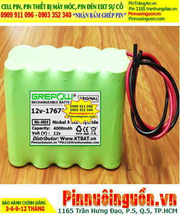 Pin sạc 12v-7/5A-3700mAh; Pin sạc NiMh 12v-7/5A-3700mAh; Pin GREPOW 12v-7/5A-3700mAh