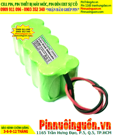 Pin sạc 12v-D10000mAh; Pin sạc NiMh 12v-D10000mAh, Pin sạc GREPOW 12v-D10000mAh chính hãng