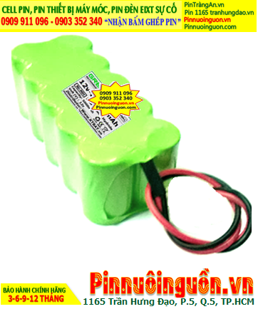 Pin sạc 12v-D7000mAh; Pin sạc NiMh 12v-D7000mAh; Pin sạc GREPOW 12v-D7000mAh chính hãng