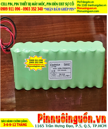 Cadnica 10N-700ACCL; Pin nuôi nguồn Yamaha 10N-700ACCL (Pin sạc 12v-700mAh) chính hãng