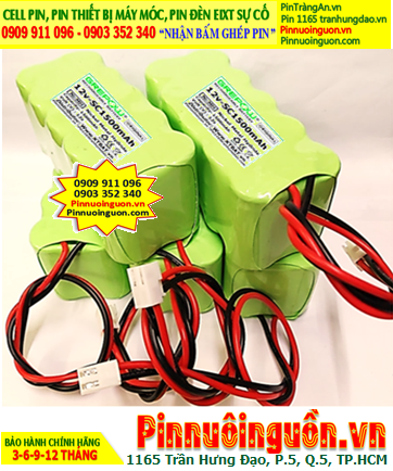 Pin sạc 12v-SC1500mAh, Pin sạc NiMh 12v-SC1500mAh, Pin sạc GREPOW 12v-SC1500mAh chính hãng