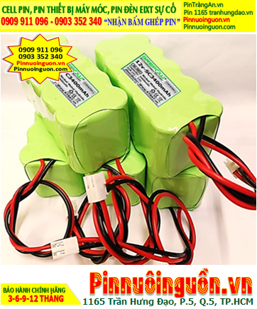 Pin sạc 12v-SC3400mAh, Pin sạc NiMh 12v-SC3400mAh, Pin sạc GREPOW 12v-SC3400mAh chính hãng