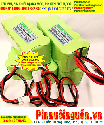 Pin sạc 12v-SC1600mAh, Pin sạc NiMh 12v-SC1600mAh, Pin sạc GREPOW 12v-SC1600mAh chính hãng