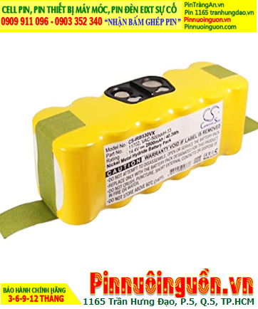 Pin sạc 14.4v-SC3000mAh, Pin sạc NiMh 14.4v-SC3000mAh, Pin iRobot 14.4v-SC3000mAh chính hãng