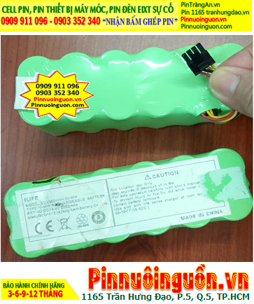 Pin sạc 14.4v-SC3000mAh; Pin sạc NiMh 14.4v-SC3000mAh; Pin iRobot 14.4v-SC3000mAh chính hãng