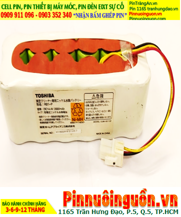 Pin Toshiba RB1-P (14.4V-2000mAh), Pin quạt Toshiba Toshiba RB1-P (Pin sạc 14.4V-2000mAh) chính hãng