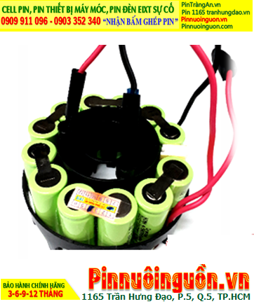 Pin sạc 14.4v-4/5A2000mAh, Pin sạc NiMh 14.4v-4/5A2000mAh, Pin sạc GREPOW 14.4v-4/5A2000mAh