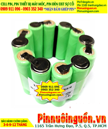 Pin sạc 14.4v-4/5A2000mAh, Pin sạc NiMh 14.4v-4/5A2000mAh, Pin GREPOW 14.4v-4/5A2000mAh
