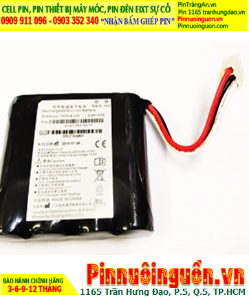 Pin sạc 14.8v 2500mAh; Pin sạc Lithium 14.8v 2500mAh; Pin sạc TWSLB-005 14.8V 2500mAh Li-ion