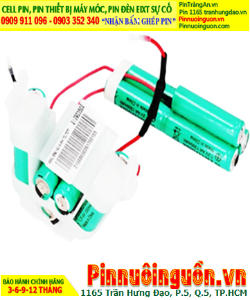 Pin sạc 14.4v-AA1300mAh, Pin sạc NiMh 14.4v-AA1300mAh, Pin GREPOW 14.4v-AA1300mAh chính hãng