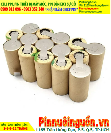 Pin sạc 18v-SC2000mAh, Pin máy khoan 18v-SC2000mAh /Nhận thay pin máy khoan 18v-SC2000mAh
