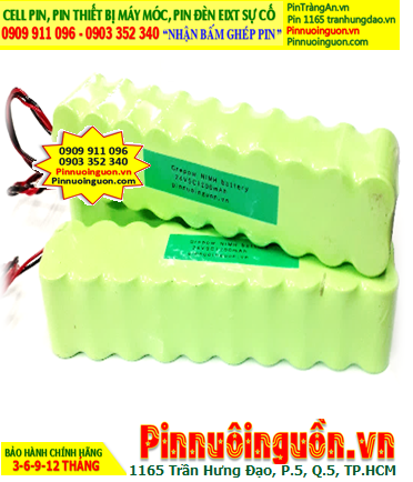 Pin sạc 24v-SC1200mAh, Pin sạc NiMh 24v-SC1200mAh, Pin sạc GREPOW 24v-SC1200mAh chính hãng