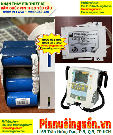 Pin máy sốc tim CARDIO AID CA360B /Nhận thay pin mới cho Pin máy sốc tim CARDIO AID CA360B chính hãng