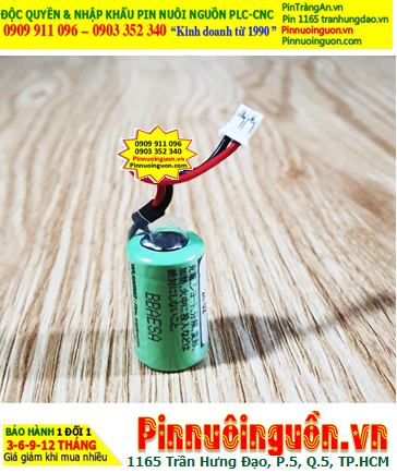 Sanyo CR14250SE; Pin nuôi nguồn PLC Sanyo CR14250SE lithium 3v 1/2AA 850mAh _Made in Japan
