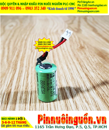 Sanyo CR14250SE-R (Zắc PH2.0), Pin nuôi nguồn Sanyo CR14250SE-R lithium 3.0v 1/2AA, Xuất xứ NHẬT