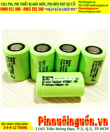 NiMh 1.2v 2/3A1300mAh; Cell pin sạc NiMh 1.2v 2/3A1300mAh; Pin sạc đầu bằng NiMh 1.2v 2/3A1300mAh