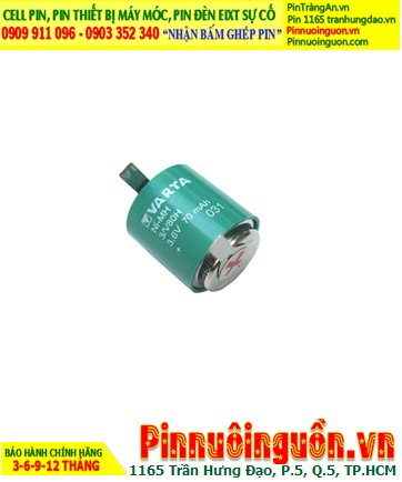 Varta 3/V70H, Pin nuôi nguồn Varta 3/V70H (3.6v-70mAh) chính hãng, Xuất xứ ĐỨC