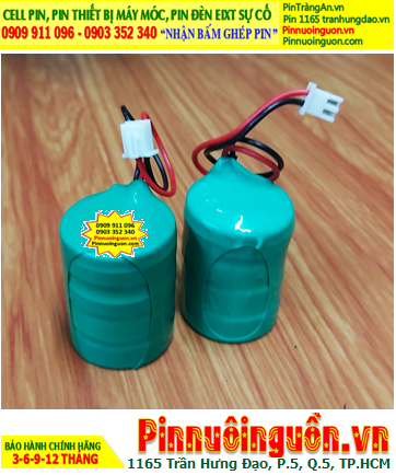 Pin sạc 4/V250H (4.8V-250mAh), Pin nuôi nguồn 4/V250H (4.8v-250mAh) chính hãng