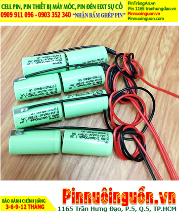 Pin sạc 2.4v-2/3AA700mAh, Pin sạc NiMh 2.4v-2/3AA700mAh, Pin sạc GREPOW 2.4v-2/3AA700mAh