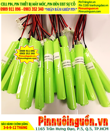 Pin sạc 2.4v-2/3A600mAh, Pin sạc NiMh 2.4v-2/3A600mAh, Pin sạc GREPOW 2.4v-2/3A600mAh