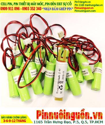 Pin sạc 2.4v-2/3A600mAh, Pin sạc NiMh 2.4v-2/3A600mAh, Pin sạc GREPOW 2.4v-2/3A600mAh