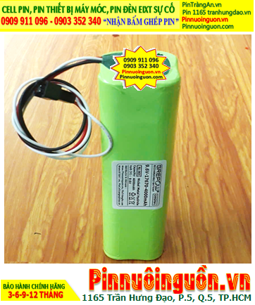 Pin sạc 9.6v-17670-4000mAh, Pin sạc NiMh 9.6v-17670-4000mAh, Pin sac GREPOW 9.6v-17670-4000mAh