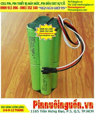 Pin sạc 9.6v-17670-4000mAh, Pin sạc NiMh 9.6v-17670-4000mAh, Pin sac GREPOW 9.6v-17670-4000mAh