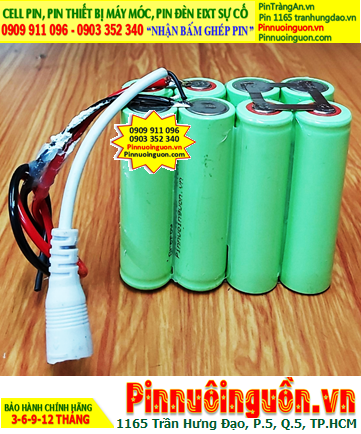 Pin sạc 9.6v-17670-4000mAh, Pin sạc NiMh 9.6v-17670-4000mAh, Pin sac GREPOW 9.6v-17670-4000mAh