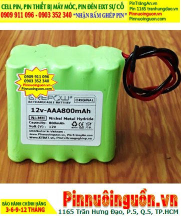 Pin sạc 12v-AAA800mAh, Pin sạc NiMh 12v-AAA800mAh, Pin sạc GREPOW 12v-AAA800mAh chính hãng
