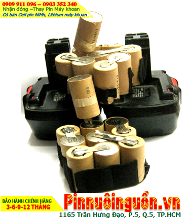 Pin sạc 12v-1300mAh (12v-1.3AH), Nhận đóng pin máy khoan 12v-1300mAh (NiMH 12v-1.3AH)