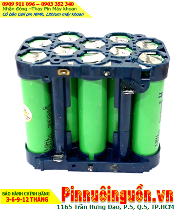 Pin sạc Lithium Li-ion 18v-1.5Ah (18v-1500mAh), Nhận đóng Pin Máy khoan 18v-5.0Ah (Lithium 18v-5.0Ah)