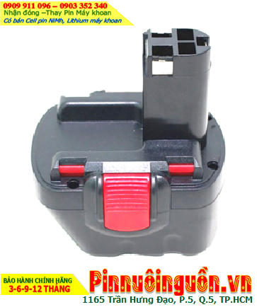 Pin sạc 12v-3000mAh (12v-3.0Ah), Nhận đóng Pin Máy Khoan Bosch 12v-3000mAh (NiMh 12v-3.0Ah)