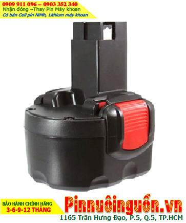 Pin sạc 7.2v-2000mAh (7.2v-2.0Ah), Nhận đóng pin máy khoan Bosch 7.2v-2000mAh (NiMh 7.2v-1.5Ah)