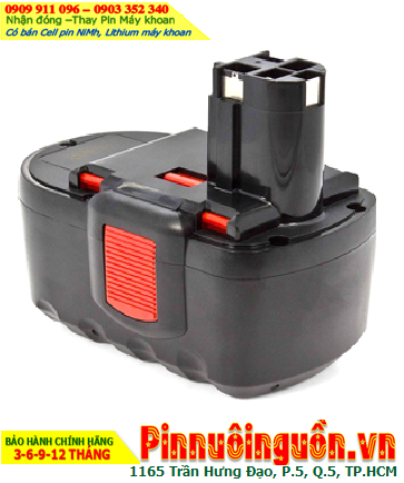 Pin sạc 24v-2000mAh (24v-2.0Ah), Nhận đóng gói pin máy khoan Bosch 24v-2000mAh (24v-2.0Ah)