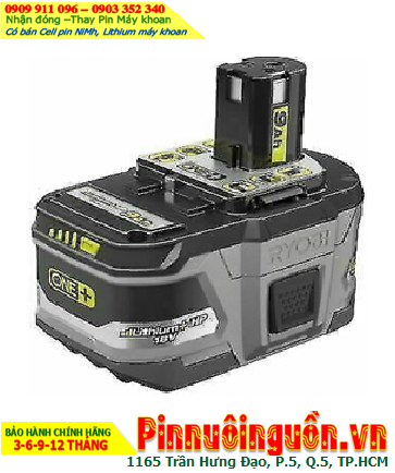 Pin sạc Lithium Li-ion 18v-2200mAh (18v-2.2Ah), Nhận đóng Pin máy khoan Ryobi 18v-2200mAh Lithium