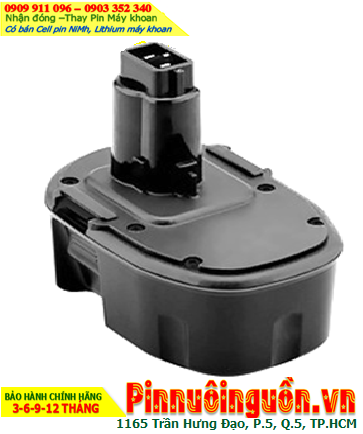 Pin sạc 14.4v-2100mAh (14.4v-2.1Ah), Nhận đóng Pin máy khoan Dewalt 14.4v-2100mAh (NiMh 14.4v-2.1Ah)