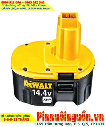 Pin sạc 18v-3000mAh (18v-3.0Ah), Nhận đóng Pin máy khoan Dewalt 18v-3000mAh (NiMh 18v-3.0Ah)