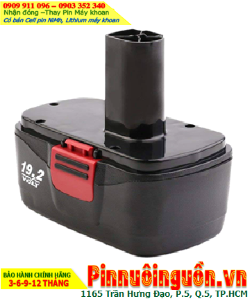 Pin sạc 19.2v-3000mAh (19.2v-3.0Ah), Nhận đóng Pin máy khoan Craftsman 19.2v-3000mAh (NiMh 19.2v-3.0Ah)