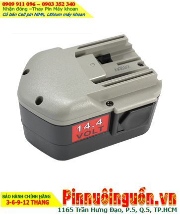 Pin sạc 14.4v-3000mAh (14.4v-3.0Ah), Nhận đóng Pin máy khoan Milwaukee 14.4v-3000mAh (14.4v-3.0Ah)