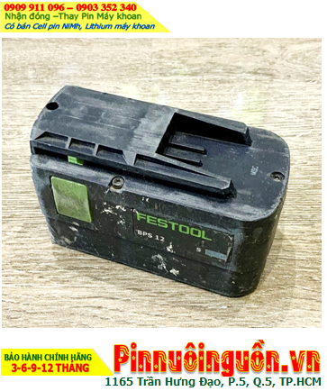 FESTOOLS BPS 12 (12v-3.0AH) Nhận đóng Pin máy khoan FESTOOLS BPS 12 (12v-3000mAh, NiMh 12v-3.0Ah)