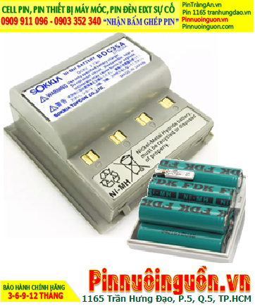 Sokkia BDC-35, Nhận đóng Pin máy trắc địa Sokkia BDC-35 chính hãng, Bảo hành 06 tháng
