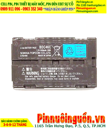 Sokkia BDC-46, Nhận đóng Pin máy trắc địa Sokkia BDC-46 chính hãng, Bảo hành 06 tháng