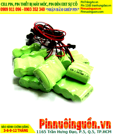 Pin sạc NiMh 3.6v 2/3AA 700mAh; Pin điện thoại bàn không dây NiMh 3.6v 2/3AA 700mAh