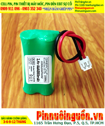 Pin sạc 2.4v AAA800mAh; Pin điện thoại bàn Sony 2.4v AAA800mAh