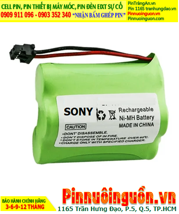 Sony SPP-S2720; Pin điện thoại bàn không dây Sony SPP-S2720 (Pin sạc NiMh 3.6v AA1000mAh)