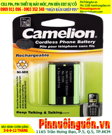 Camelion HHR-P104; Pin điện thoại bàn không dây Camelion HHR-P104, C095 (3.6v 830mAh)