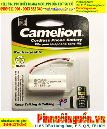 Camelion C301; Pin điện thoại bàn không dây Camelion C301 (NiMh 2.4v AAA300mAh)
